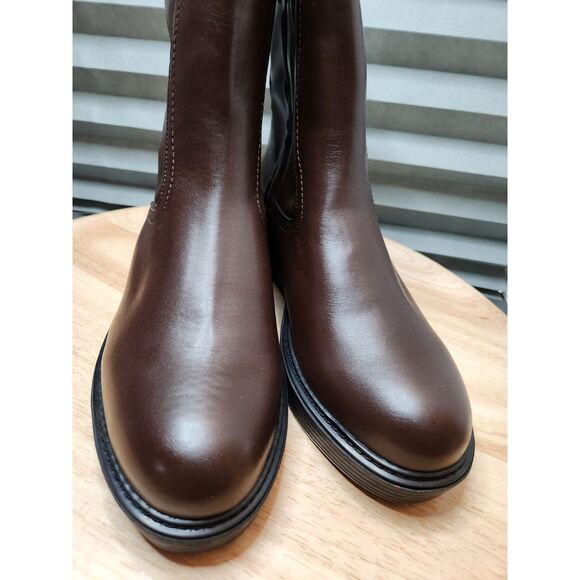 Franco Sarto L-Karbon Zip-Up Boots – Women’s Size 11 EU 41 Brown - Picture 4 of 11